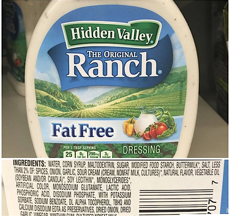 What's HIDING inside your HIDDEN Valley salad dressing?